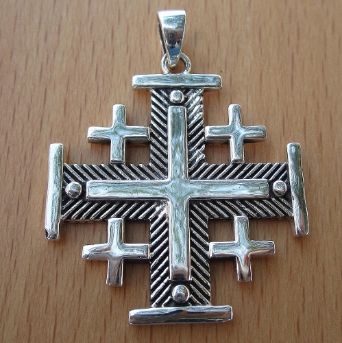 Pilgrim's Cross Earrings in Silver - Whispering Cowgirl
